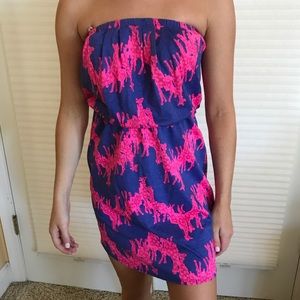 Lilly Pulitzer Strapless Dress
